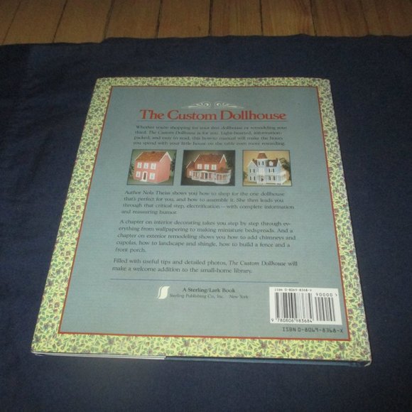 The Custom Dollhouse: The Complete Guide Hardcover book (1991) w/ dust cover - Picture 6 of 6